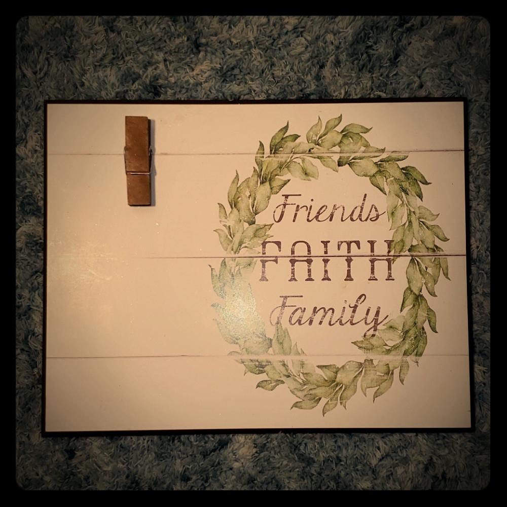 Friend's faith family